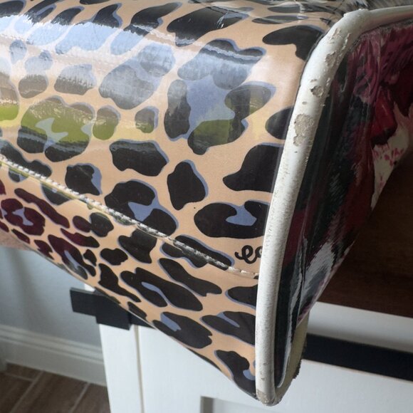 Consuela Classic Leopard Multicolor tote - Picture 5 of 16